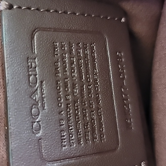 Coach Tammie Red Leather Shoulder Bag - Picture 9 of 9